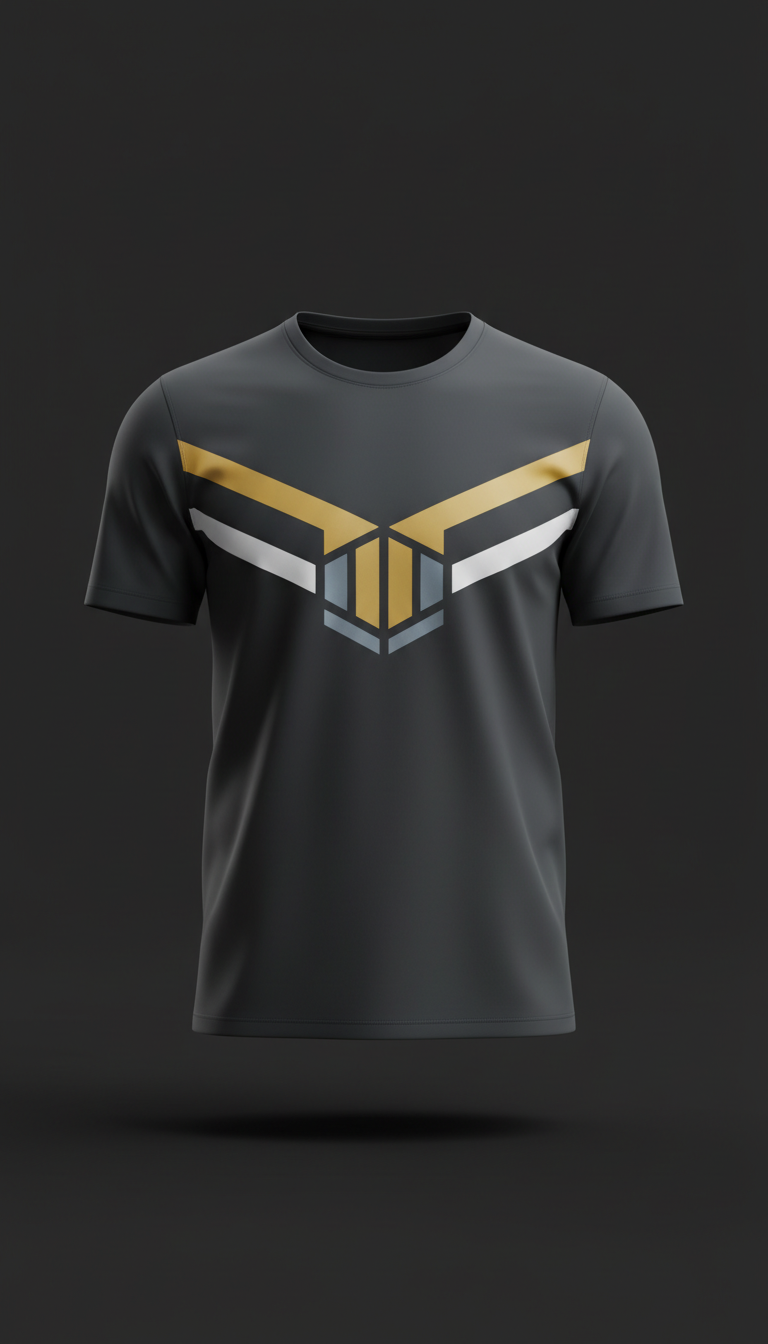Graphic Performance T-Shirt with Primal Crest