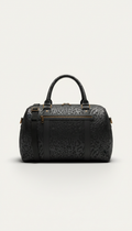 Animal-Embossed Gym Bag with Reinforced Base